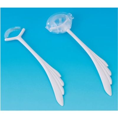 【舌ブラシ】 タングメイト(ケース付) DC-100(ホワイト) 05-2517-00 1箱(6本入（直送品）