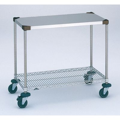 エレクター ワーキングカート1型 NWT1A-S（759X461X815） 20-4504-0105（直送品）