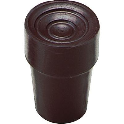 サン・ビーム ステッキ用足ゴム(φ15mm)黒 E-15 20-4504-0205 1個 01-4260-07（直送品）