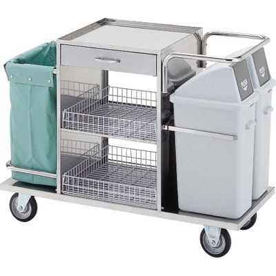 星光医療器製作所 オムツ交換車 101型A 100161（スチールセイ） 20-6280-06（直送品）