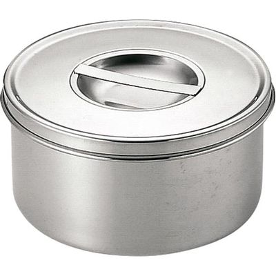 トーダイ UK 丸・浅型キッチンポット 16cm（ツマミ付） 09060160（直送品）