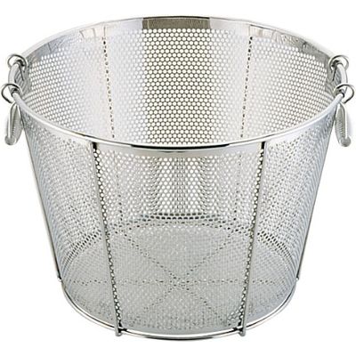 トーダイ UK 揚げザル/深型（補強付）45cm（2.2φ） 09907497（直送品）