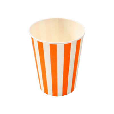 東罐興業 紙コップ SCV-275P ストライプ 31-228-611 1包：2500枚（100×25）（直送品）