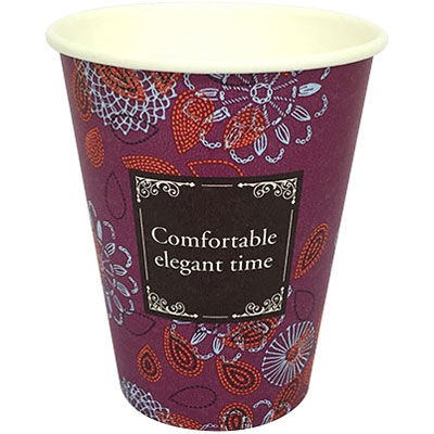 東罐興業 厚紙コップ SMT-280 エレガントタイム 31-268-423 1包：1000枚（50×20）（直送品）