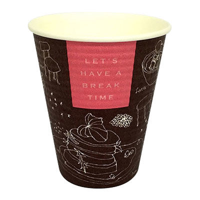 東罐興業 断熱コップ SMP-260E ブレイクタイム 31-275-523 1包：1500枚（50×30）（直送品）
