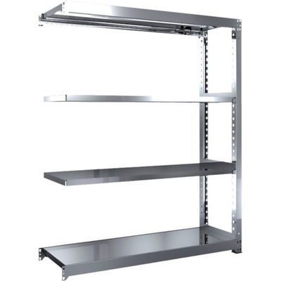 トラスコ中山 TRUSCO ステンレス棚 SM3型 1500X471XH1800 4段 連結 SM3-6554B 1台(1個)（直送品）