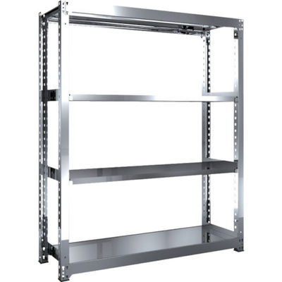 トラスコ中山 TRUSCO ステンレス棚 SM3型 1500X471XH1800 4段 単体 SM3-6554 1台(1個)（直送品）