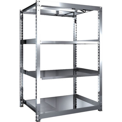 トラスコ中山 TRUSCO ステンレス棚 SM3型 1200X921XH1800 4段 単体 SM3-6494 1台(1個)（直送品）