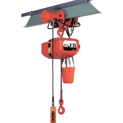 象印チエンブロック 象印 FB型電気トロリ結合式電気チェーンブロック0.5t(上下:2速型)6m F4M-00560 1台 460-7597（直送品）