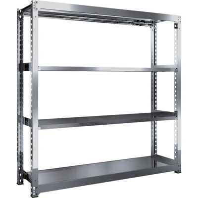 トラスコ中山 TRUSCO ステンレス棚 SM3型 1800X471XH1800 4段 単体 SM3-6654 1台(1個)（直送品）