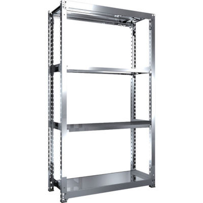 トラスコ中山 TRUSCO ステンレス棚 SM3型 1200X471XH2100 4段 単体 SM3-7454 1台(1個)（直送品）