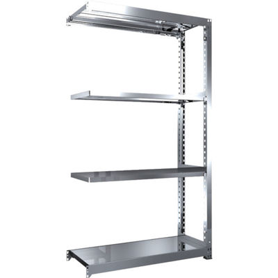 トラスコ中山 TRUSCO ステンレス棚 SM3型 1200X471XH2100 4段 連結 SM3-7454B 1台(1個)（直送品）