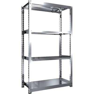 トラスコ中山 TRUSCO ステンレス棚 SM3型 1200X571XH2100 4段 単体 SM3-7464 1台(1個)（直送品）