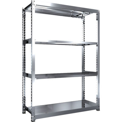 トラスコ中山 TRUSCO ステンレス棚 SM3型 1500X571XH2100 4段 単体 SM3-7564 1台(1個)（直送品）