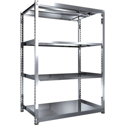 トラスコ中山 TRUSCO ステンレス棚 SM3型 1500X921XH2100 4段 単体 SM3-7594 1台(1個)（直送品）