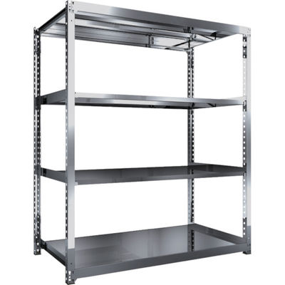 トラスコ中山 TRUSCO ステンレス棚 SM3型 1800X921XH2100 4段 単体 SM3-7694 1台(1個)（直送品）