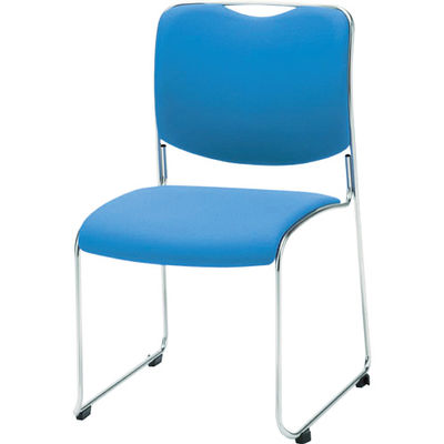 ノーリツイス ノーリツ ダイメトロール会議用チェア ブルー DA-47ML-B 1脚 435-2424（直送品）