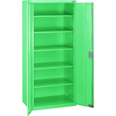 大阪製罐 OS ロッカーS 両開 最大積載量600kg 棚板5枚 1800S 1台 457-1002（直送品）