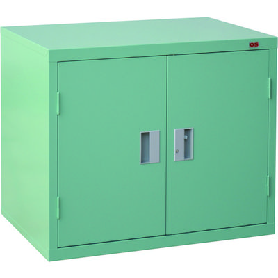 大阪製罐 OS ロッカーS 両開 最大積載量200kg 棚板1枚(若草色) 600S 1台 457-1355（直送品）