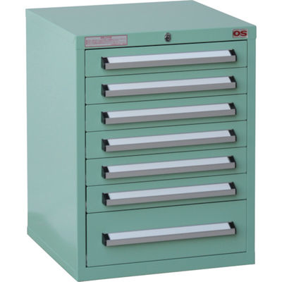 大阪製罐 OS ミゼットキャビネット 最大積載量140kg 引出し6×1段 M8 1台(1個) 457-2378（直送品）