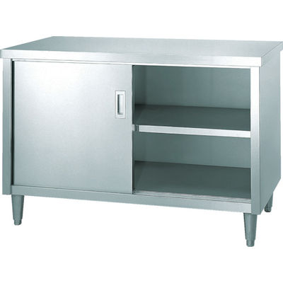 シンコー ステンレス保管庫片面ステンレス戸 間口1800×奥行750×高さ800 E-18075 1台 459-7419（直送品）