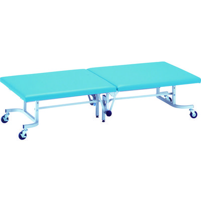 ミズノ MIZUNO 移動用ベット ベンチ ブルー 幅1800×奥行750×高さ400mm 青 MWC-1875DS B 1台（直送品）