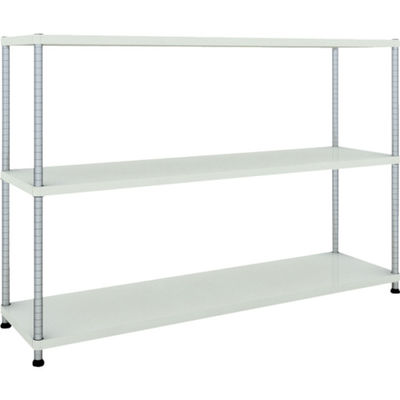 TRUSCO スチールラック フェニックスラック 1800X450 3段 W色 抗菌粉体塗装 PER-4643-W 1台(1個)（直送品）