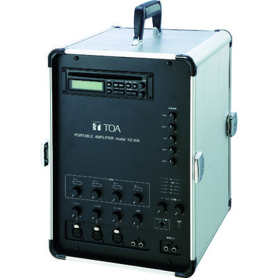 TOA ポータブルアンプ30W KZ-30A 1個(1台) 496-5825（直送品）