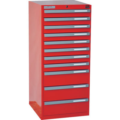 大阪製罐 OS ライゼットキャビネット 間口473×奥行485×高さ1061mm(レッド)最大積載量330kg LZ1083R 1台(1個)（直送品）