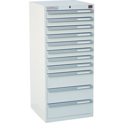 OS ライゼットキャビネット 間口473×奥行485×高さ1061mm(ライトグレー)最大積載量330kg LZ1083L 1台(1個)（直送品）