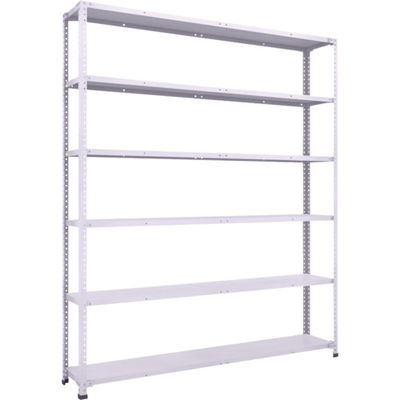 トラスコ中山 TRUSCO 軽量150型中棚ボルトレス棚 W1800XD300XH2100 6段 TLA76K-16 1台(1個)（直送品）