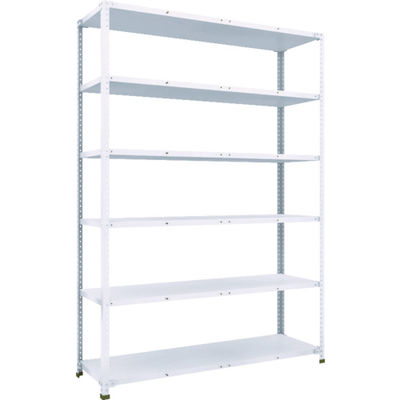 トラスコ中山 TRUSCO 軽量150型中棚ボルトレス棚 W1500XD450XH2100 6段 TLA75S-16 1台(1個)（直送品）