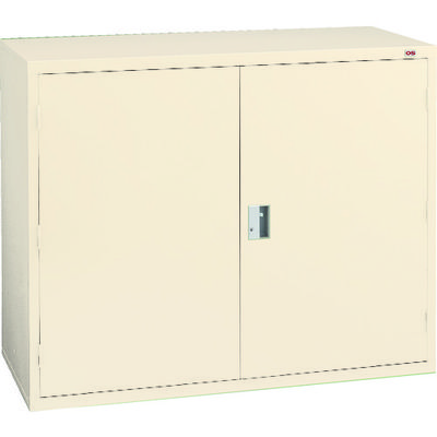 大阪製罐 OS ロッカーS(ワイドタイプ) 両開 棚板3枚(ライトグレー) 1000SWL 1台 818-8333（直送品）