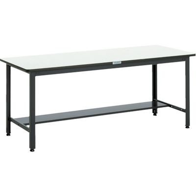 TRUSCO 中荷重作業台(500kg)AEW型 1500X900XH740 基本タイプ ダークグレー色 AEWP-1590 1台（直送品）