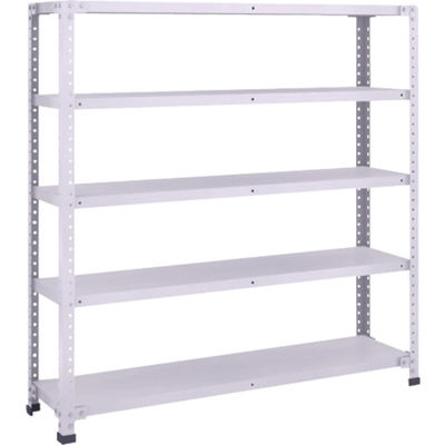 トラスコ中山 TRUSCO 軽量150型中棚ボルトレス棚 W1200XD300XH1200 5段 TLA44K-15 1台(1個)（直送品）