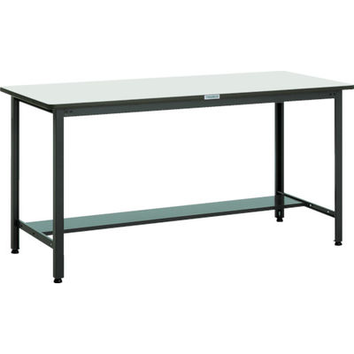 TRUSCO 中荷重立作業台(500kg)HAEW型 1800X900XH885 基本タイプ ダークグレー色 HAEWP-1890 1台（直送品）