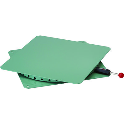 トラスコ中山 TRUSCO 回転台 角型 400X400 耐荷重300kg TT-400 1台 241-6051（直送品）
