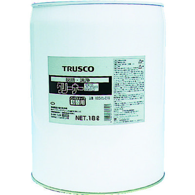トラスコ中山 TRUSCO αクリーナー 18L ECO-CL-C18 1缶 243-7228（直送品）