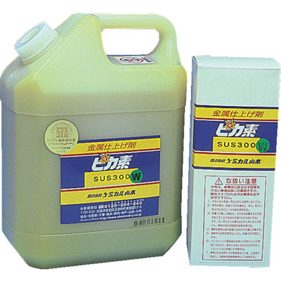 ケミカル山本 錆取り剤 ピカ素 #SUS300W 緑色 ペースト状 1L YT-S300W-1 1本 281-6369（直送品）