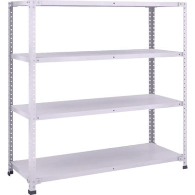 トラスコ中山 TRUSCO 軽量150型中棚ボルトレス棚 W1200XD450XH1200 4段 TLA44S-14 1台(1個)（直送品）