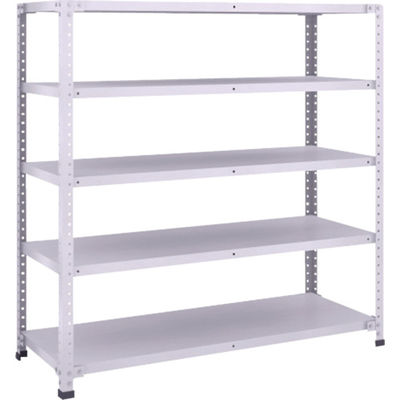 トラスコ中山 TRUSCO 軽量150型中棚ボルトレス棚 W1200XD450XH1200 5段 TLA44S-15 1台(1個)（直送品）