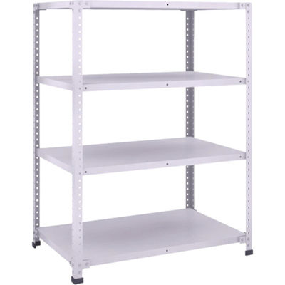 トラスコ中山 TRUSCO 軽量150型中棚ボルトレス棚 W900XD600XH1200 4段 TLA43L-14 1台(1個)（直送品）