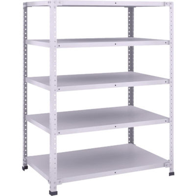トラスコ中山 TRUSCO 軽量150型中棚ボルトレス棚 W900XD600XH1200 5段 TLA43L-15 1台(1個)（直送品）