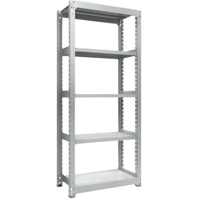 トラスコ中山 TRUSCO 耐食性スチール棚 TZM3型中量棚 900X471XH2100 5段 単体 TZM3-7355 1台(1個)（直送品）