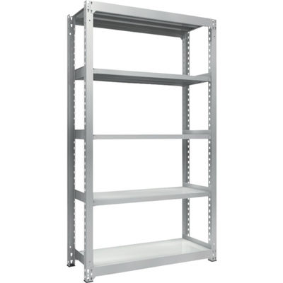 トラスコ中山 TRUSCO 耐食性スチール棚 TZM3型中量棚 1200X471XH2100 5段 単体 TZM3-7455 1台(1個)（直送品）