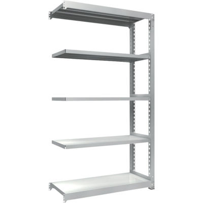 トラスコ中山 TRUSCO 耐食性スチール棚 TZM3型中量棚 1200X471XH2100 5段 連結 TZM3-7455B 1台(1個)（直送品）