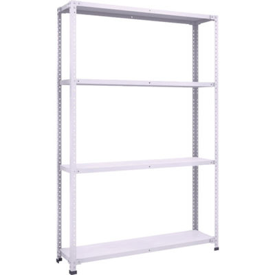 トラスコ中山 TRUSCO 軽量150型中棚ボルトレス棚 W1200XD300XH1800 4段 TLA64K-14 1台(1個)（直送品）