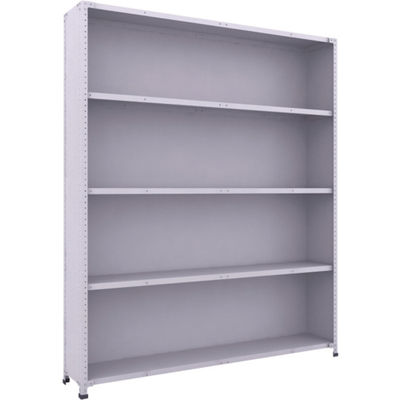 トラスコ中山 TRUSCO 軽量150型背側板付棚 1800X300XH2100 5段 TLA76K-25 1台(1個) 283-4294（直送品）