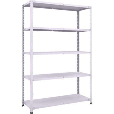 トラスコ中山 TRUSCO 軽量150型中棚ボルトレス棚 W1200XD450XH1800 5段 TLA64S-15 1台(1個) 283-2721（直送品）