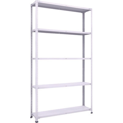 トラスコ中山 TRUSCO 軽量150型中棚ボルトレス棚 W1200XD300XH2100 5段 TLA74K-15 1台(1個)（直送品）